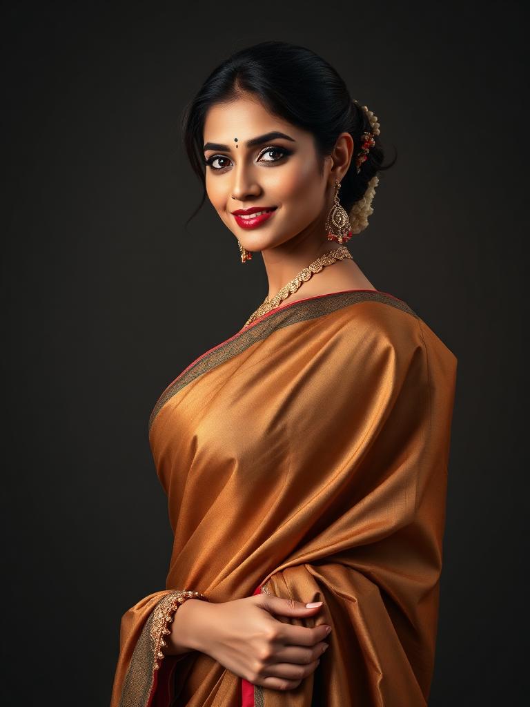 Realistic AI fashion model 1