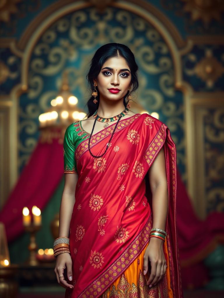 Realistic AI fashion model 6